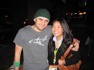 Gary Vaynerchuk and Monica Yoo